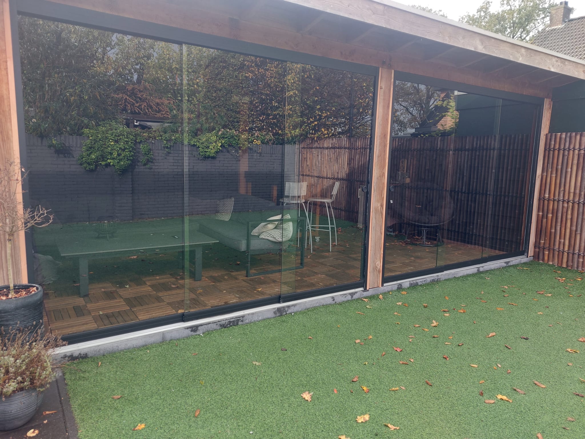 Glazen Schuifwand op Maat in Zundert